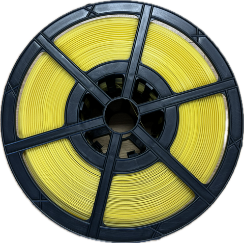 Pallet Strapping: Yellow 12mm x .86 x 1,000 Mtr