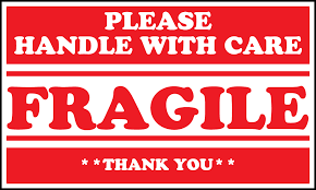 Labels - Handle With Care/Fragile