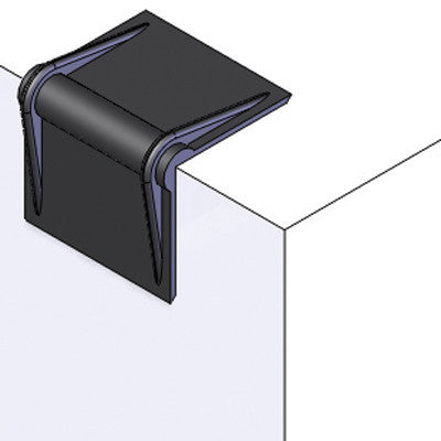 Plastic corner edge guards