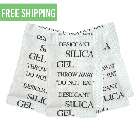 Silica Gel - Powerful Industrial Strength Desiccant Bags (Qty:1000)