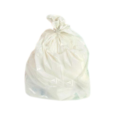 White Bin Liner (50 per roll) - 25 x 30" 250g