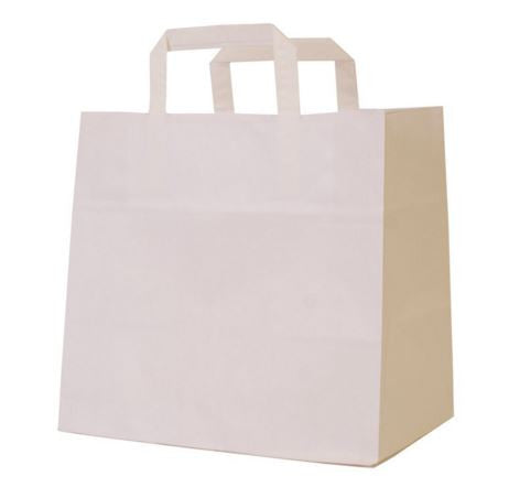 White Patisserie Carrier bag