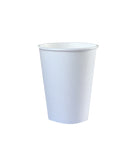 8oz-HC8W1-Single Walled-Espresso Cup-White Paper Cup