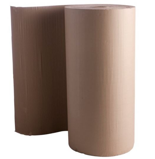 Rolled cardboard store