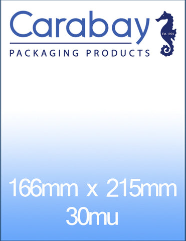 Polyprop Card Bags - Various Sizes - Plastic Sleeves - Plastic Bags